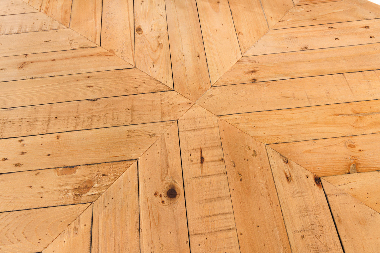 Dining table MOSAIC 200cm pine wood 80mm natural
