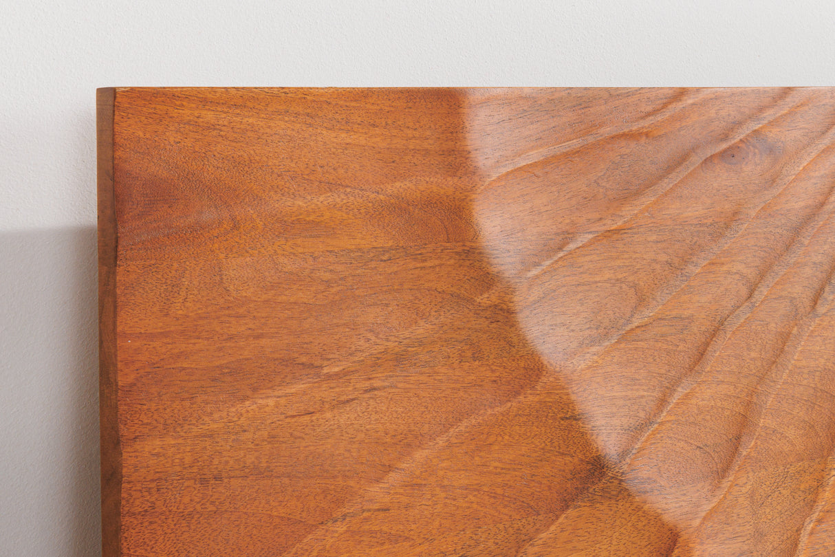 Bett SCORPION 180x200cm Mangoholz braun
