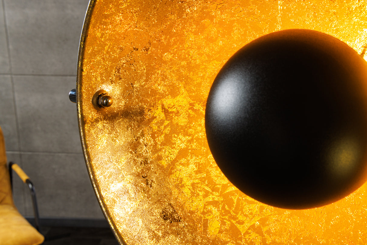 Stehleuchte STUDIO 145cm schwarz gold