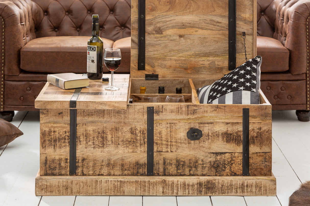Couchtisch BODEGA 100cm Mangoholz natur