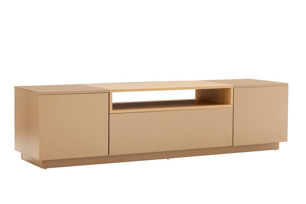 TV-Platte LOFT 160 cm naturgrau