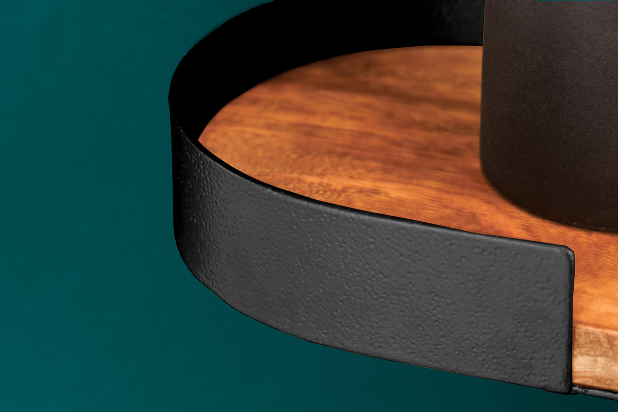 Wall shelf PURE NATURE 40-60cm set of 2 mango wood