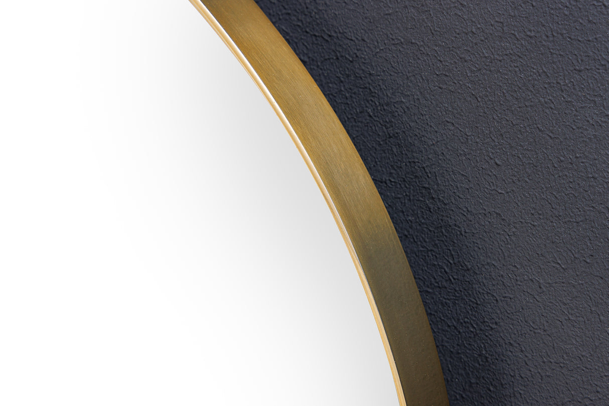 Wandspiegel PORTRAIT 50cm gold