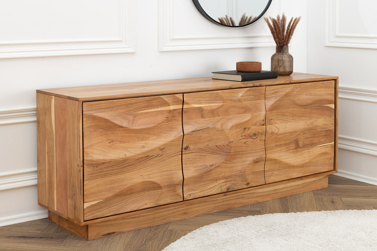 Sideboard DESERT 160cm 3D Akazienholz natur