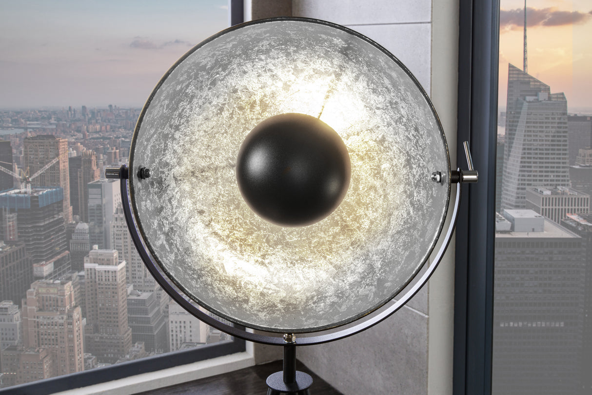 Floor lamp STUDIO 145cm black silver