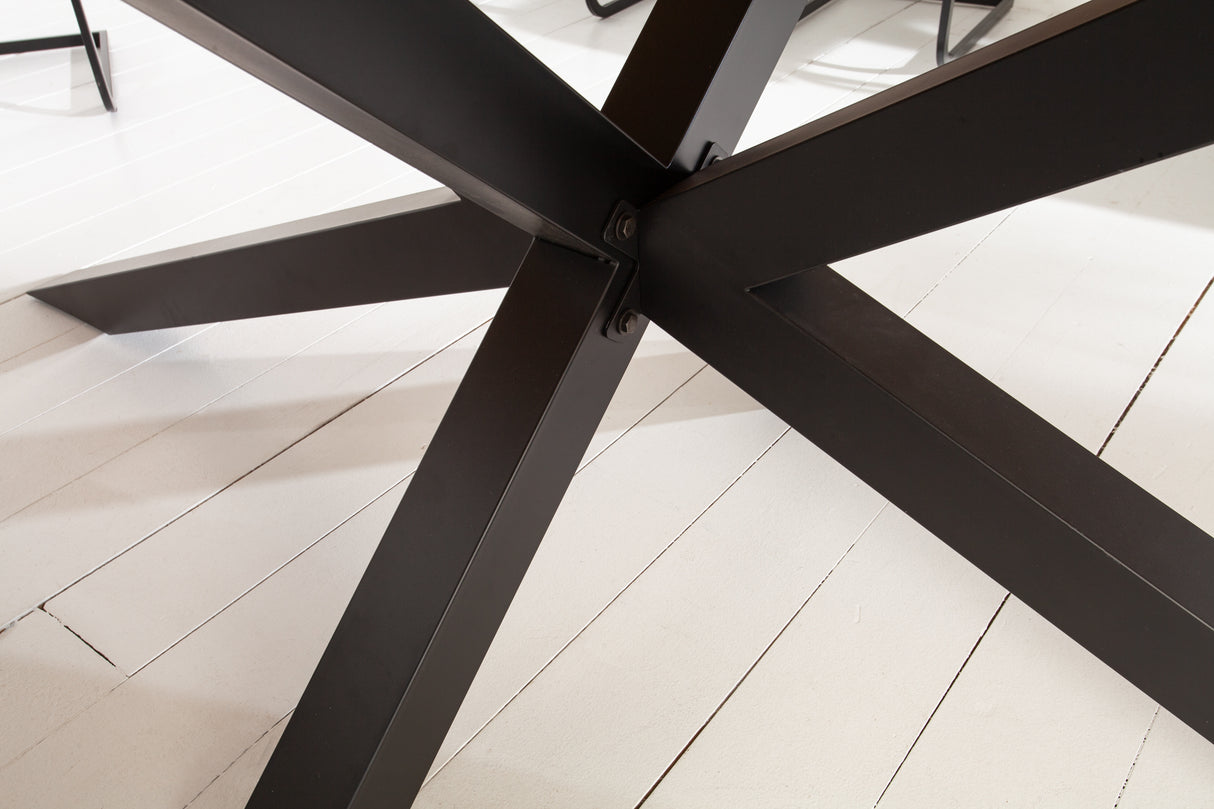 Dining table GALAXIE 240cm pinewood vintage brown