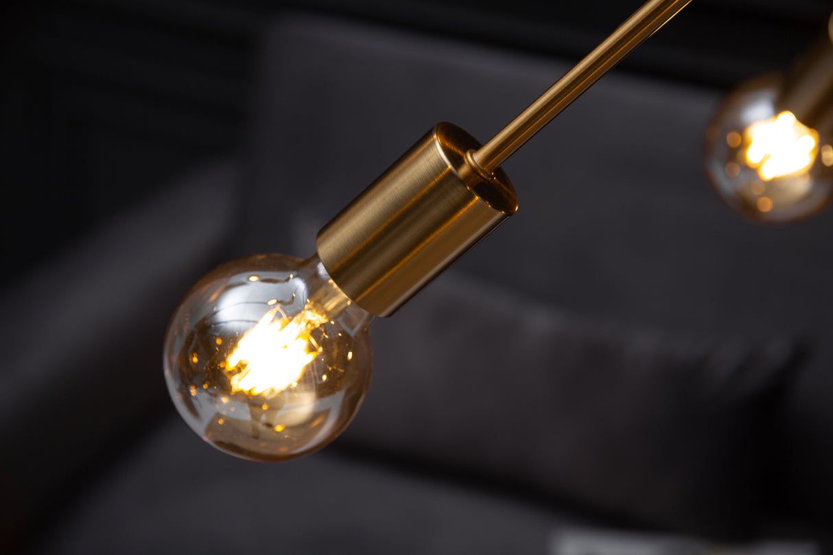 Pendant lamp SPUTNIK 85cm 14 arms gold