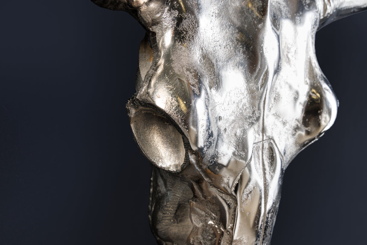 Wall Decoration skull MATADOR silver