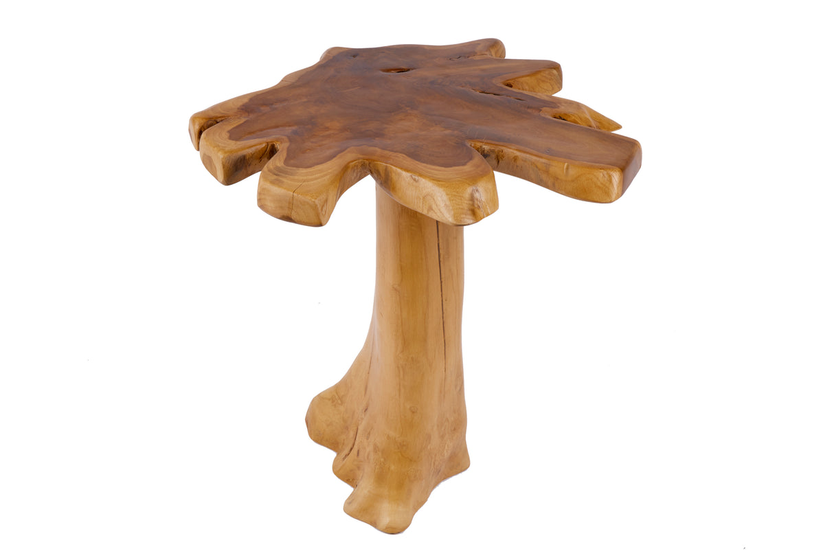Beistelltisch ROOT 60cm massives Teakholz