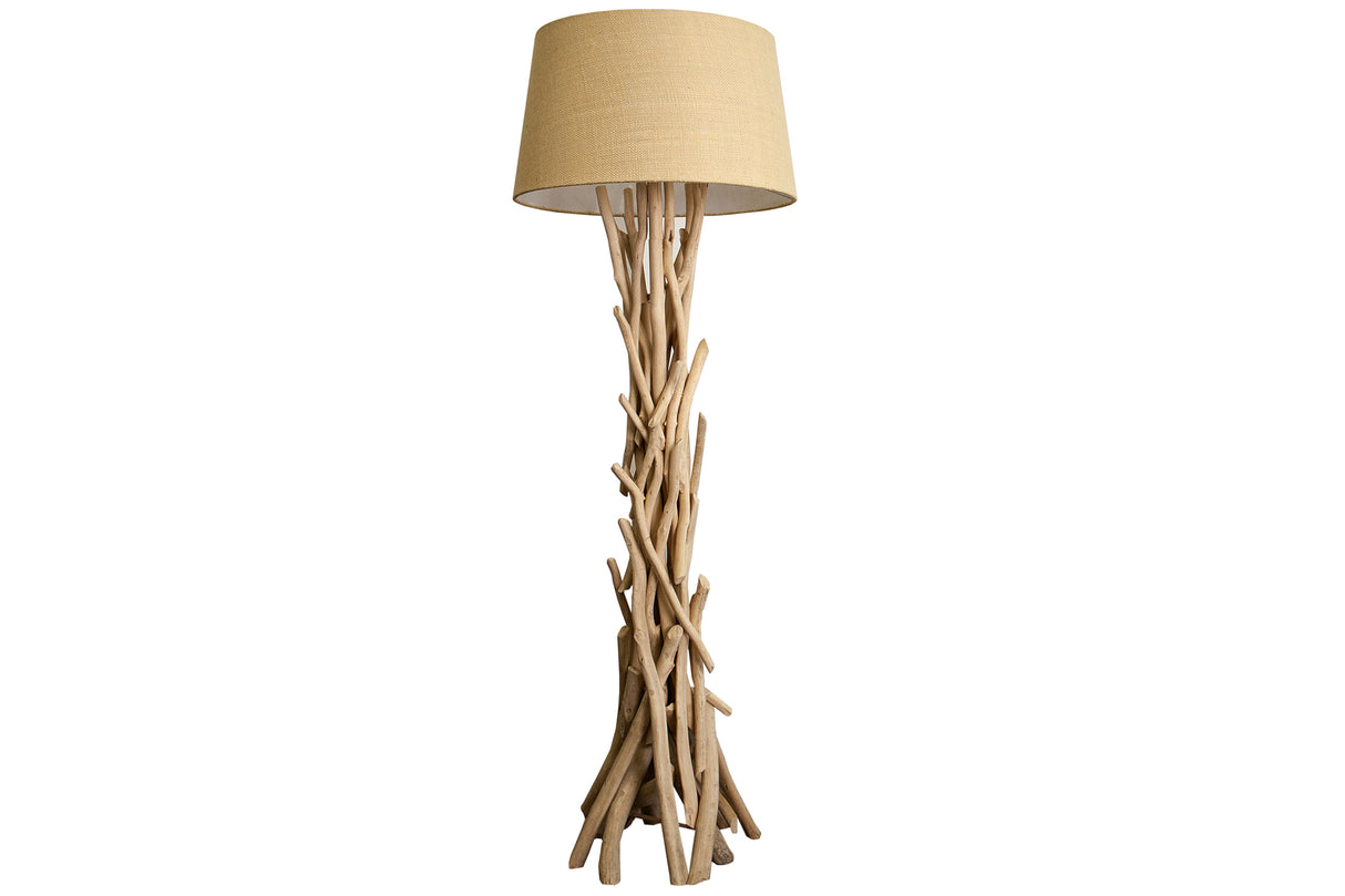 Floor lamp WILD NATURE 155cm driftwood