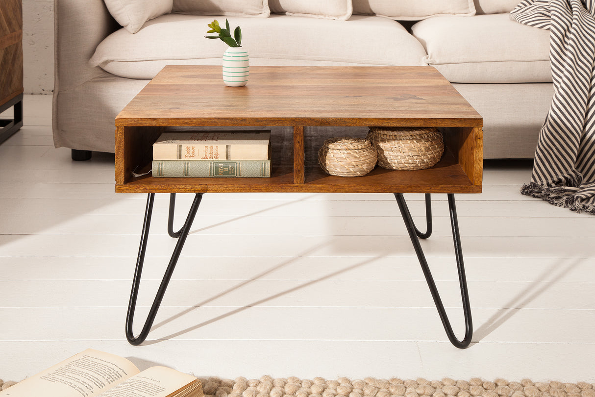 Coffee table SCORPION 60cm sheesham