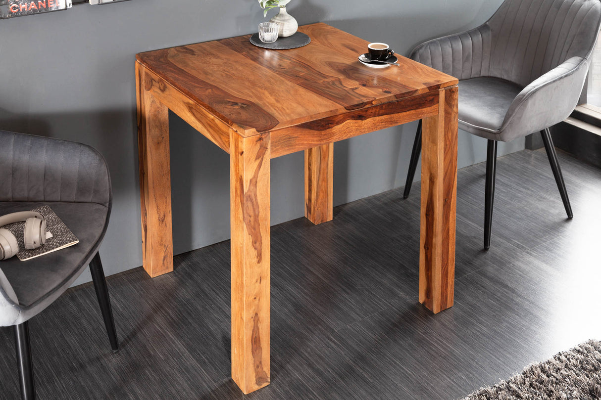 Bistro bar table LAGOS 70cm sheesham wood