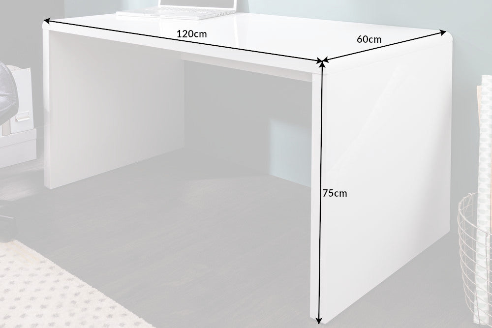 Schreibtisch Bürotisch FAST TRADE 120cm weiß