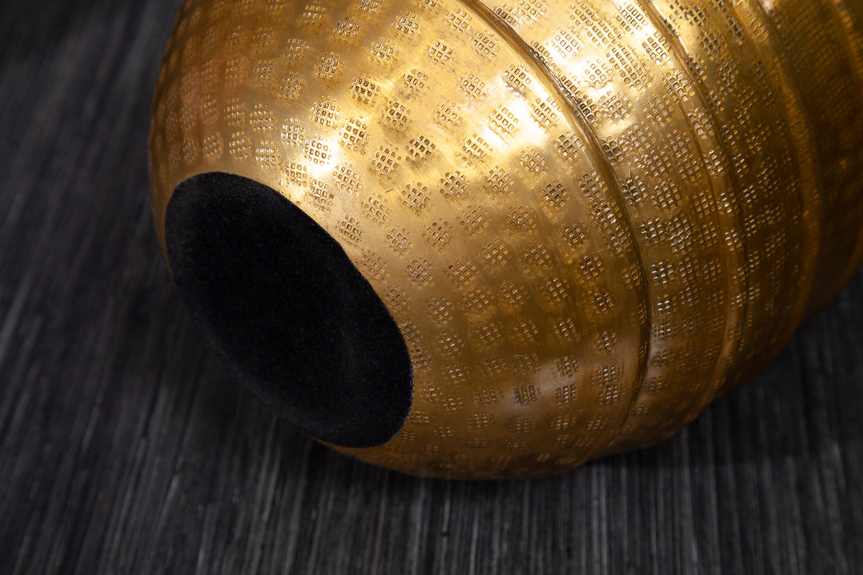 Planter vase ORIENT 16-27cm set of 3 gold