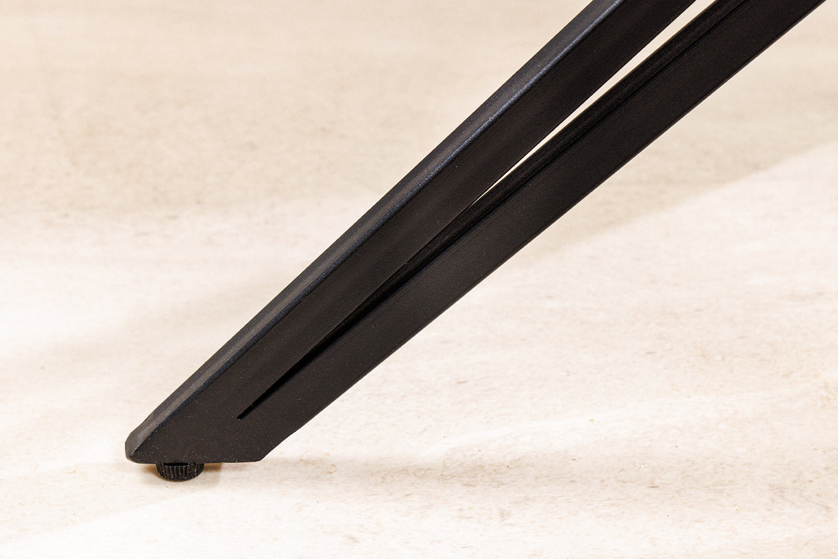 Drehstuhl EUPHORIA drehbar 180° mit Armlehnen Leder braun