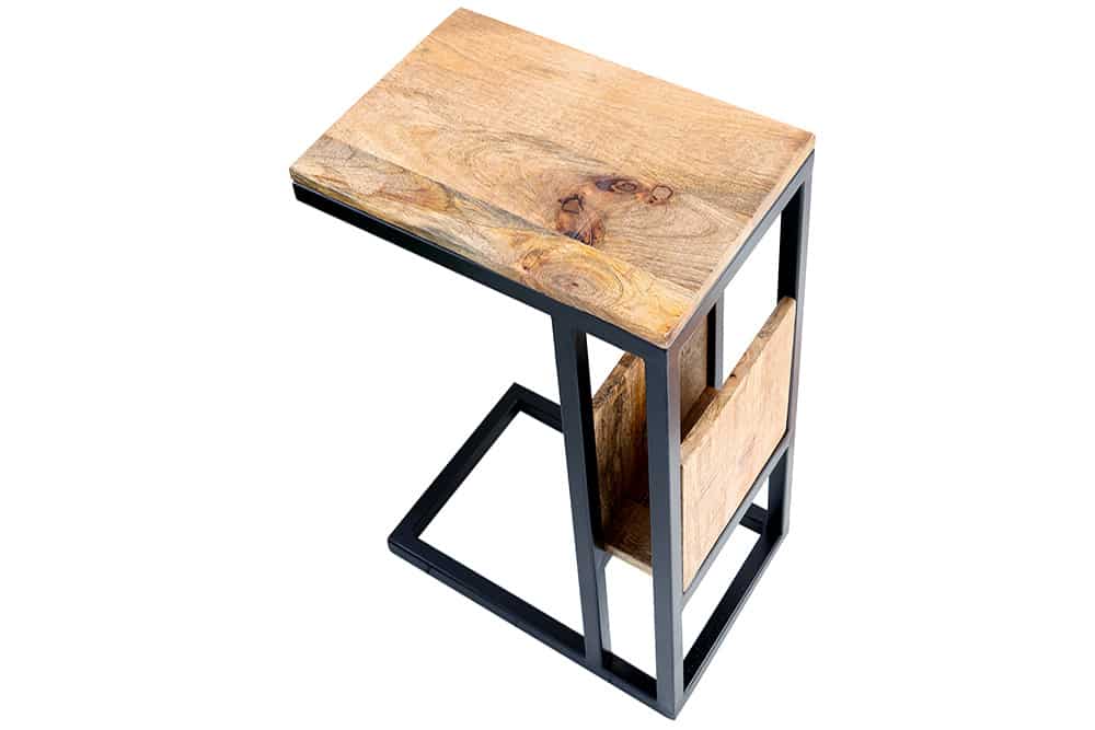 Laptop-Beistelltisch CONCIERGE 60cm Mangoholz