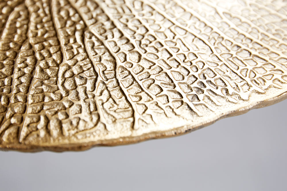 Beistelltisch LEAF 40cm gold