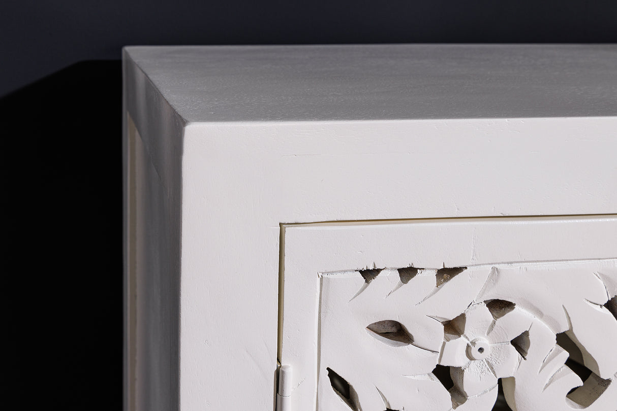 Sideboard MARRAKECH 170cm white mango wood
