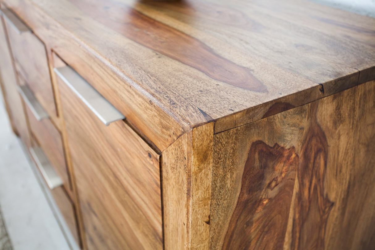 Sideboard LAGOS 135cm Sheesham-Holz