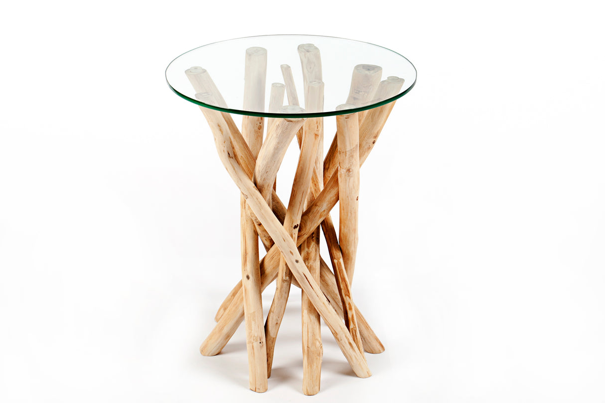 Beistelltisch DRIFTWOOD 35cm Gestell ohne Glasplatte