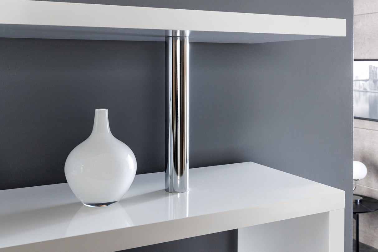 Regal SNAKE 165cm weiß