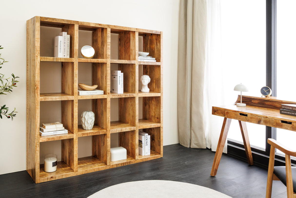 Shelf IRON CRAFT 160x156cm mango natural