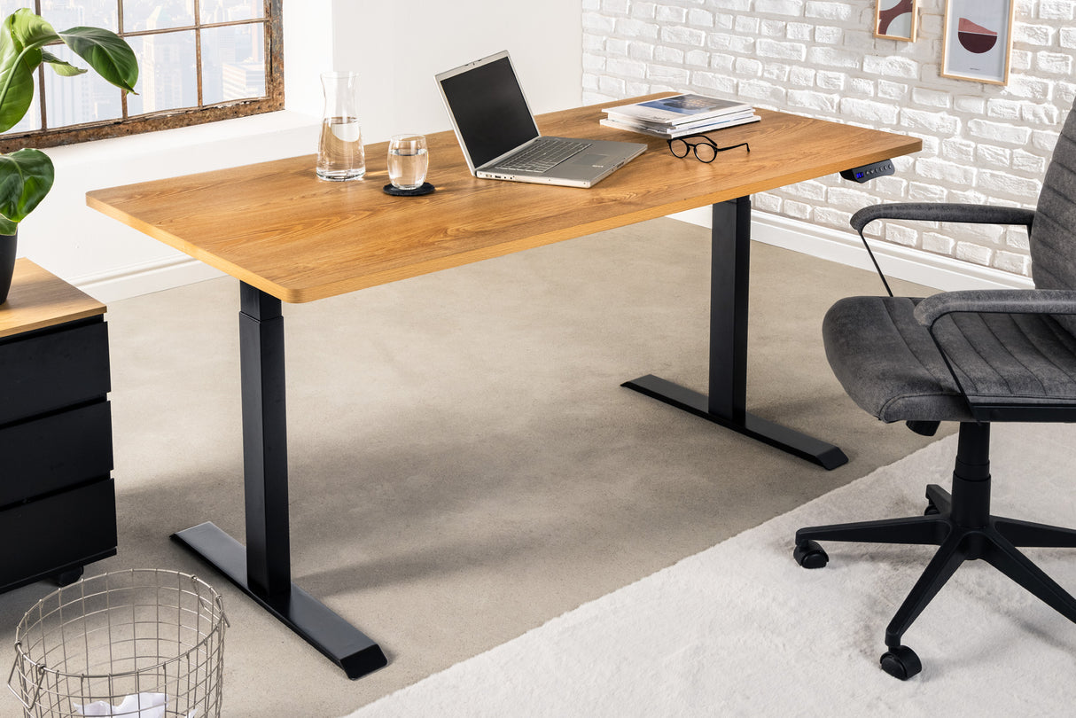Büroschreibtisch OAK DESK 160cm höhenverstellbar