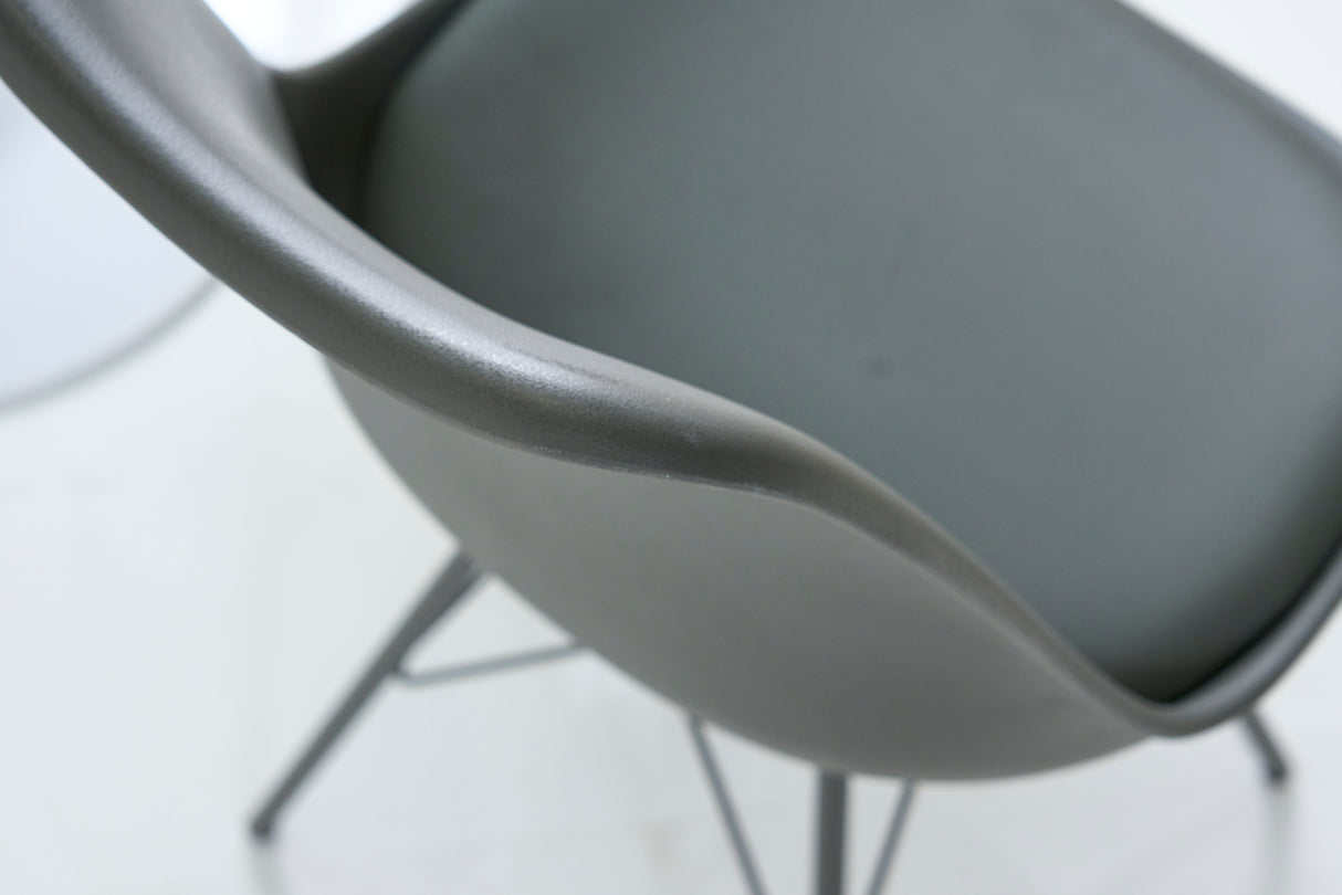 Chair SCANDINAVIA MASTERPIECE artificial leather grey