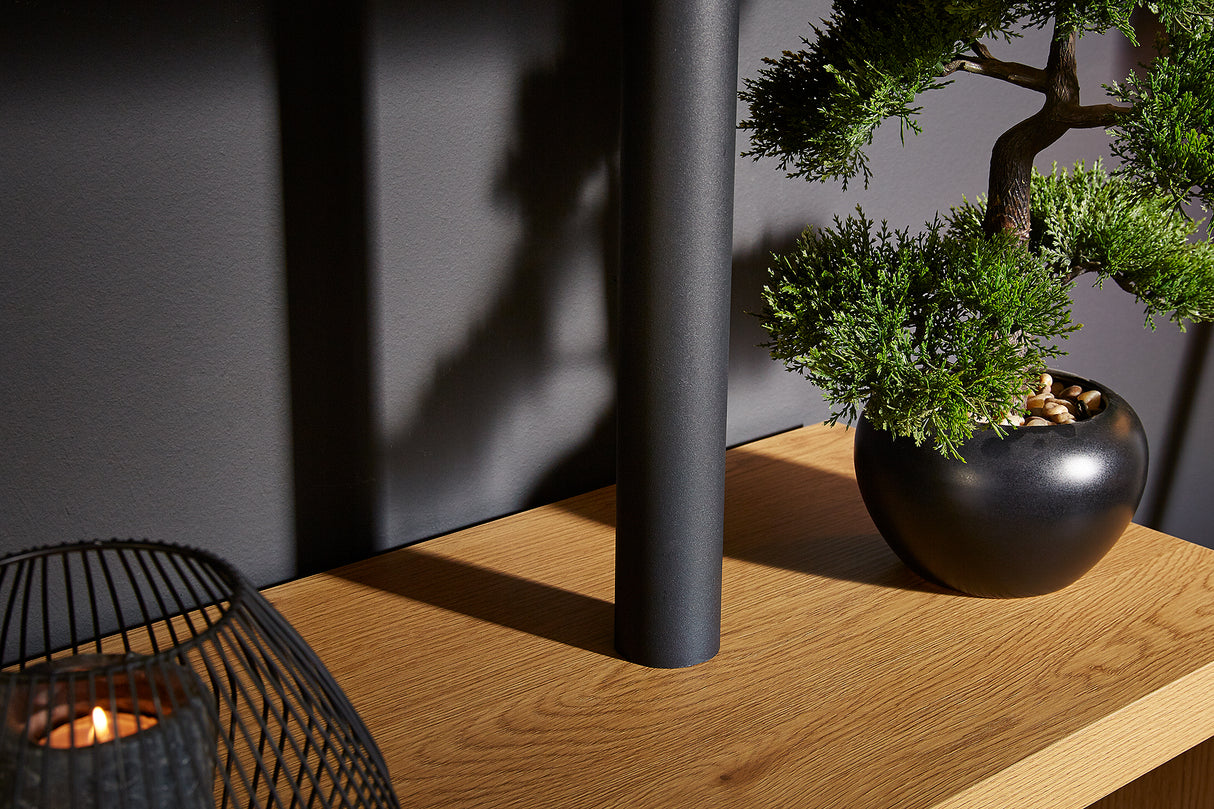 Shelf SNAKE 165cm oak look
