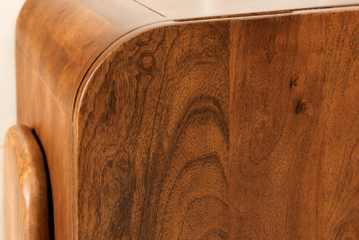 TV-Board BRASIL 160cm Mangoholz braun