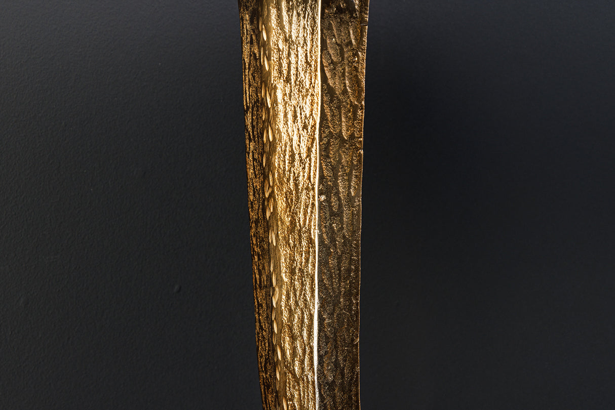 Console OMEGA 80cm marble black w/ golden frame handmade