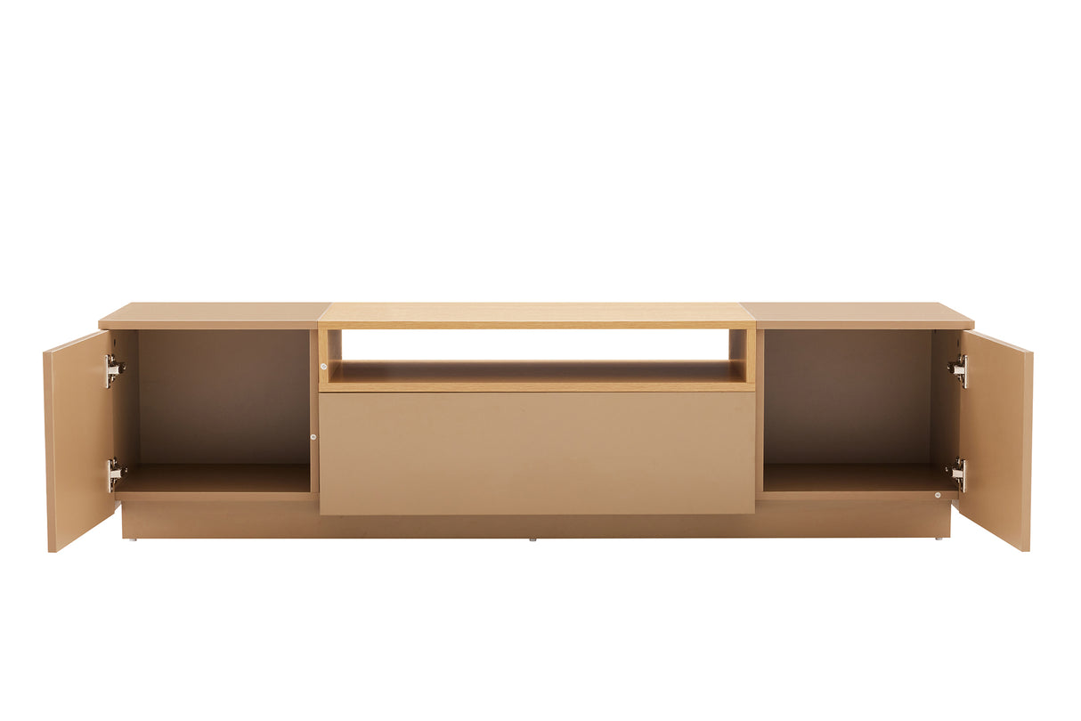 TV-Platte LOFT 160 cm naturgrau