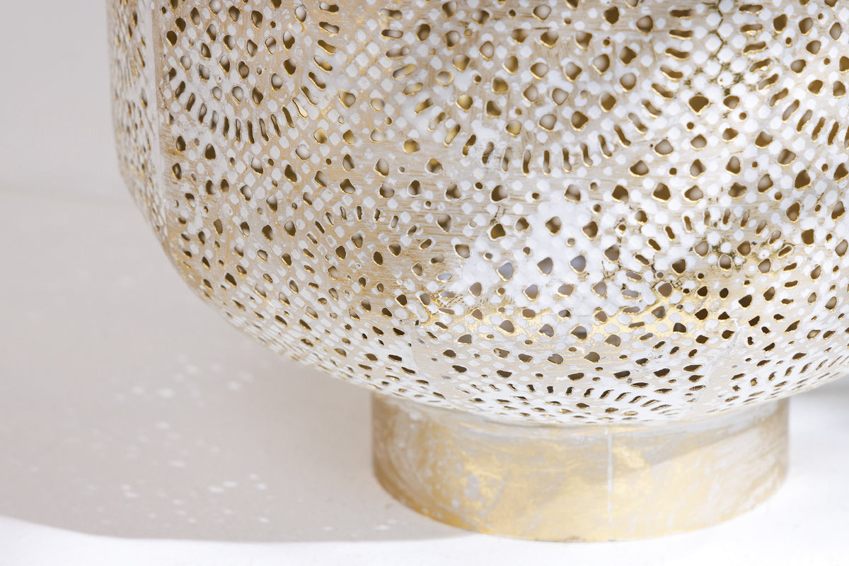 Lantern ORIENT 25cm antique gold