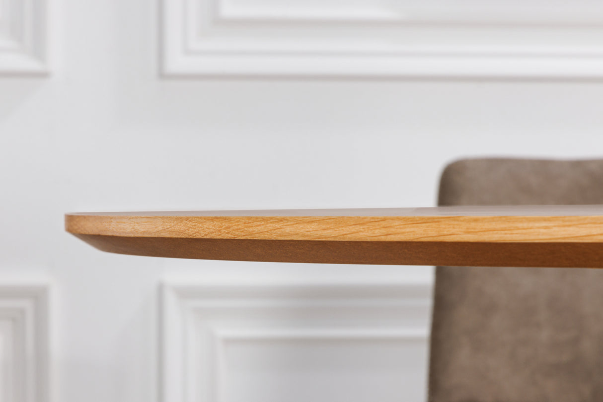 Dining table VALHALLA WOOD Ø 120cm round oak