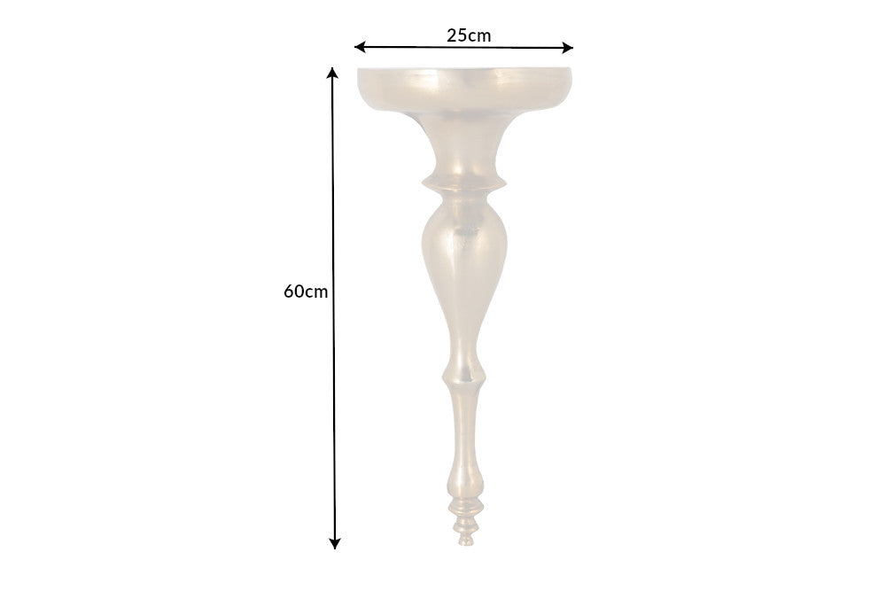 Wall console shelf BAROCK SCALA 60cm gold