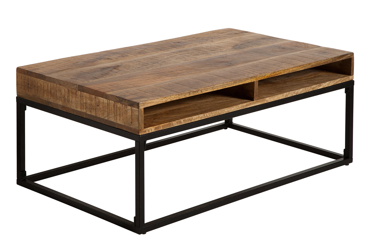 Coffee table IRON CRAFT 100cm mango natural