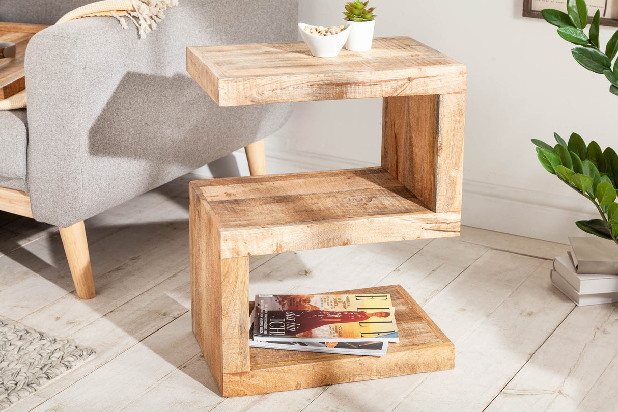 Beistelltisch S 60cm Mangoholz natur