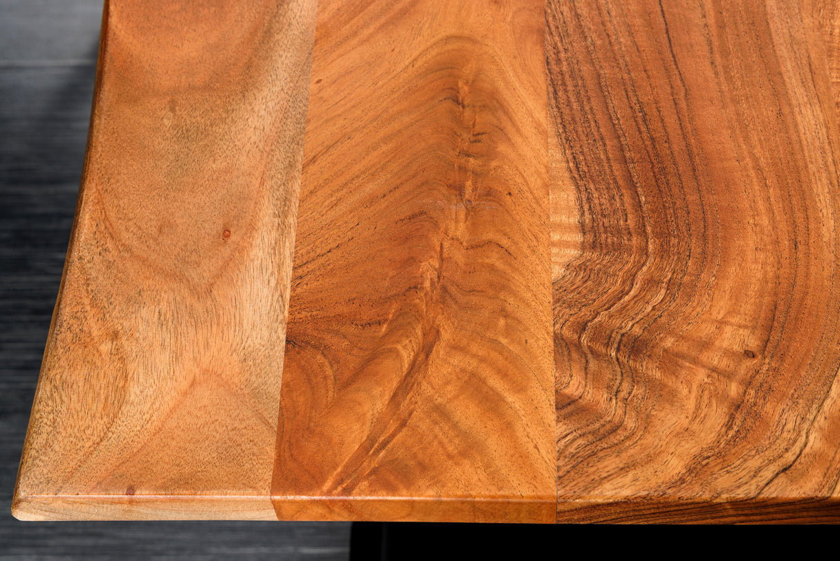 Schreibtisch MAMMUT 160cm Tischplatte Akazienholz ohne Beine