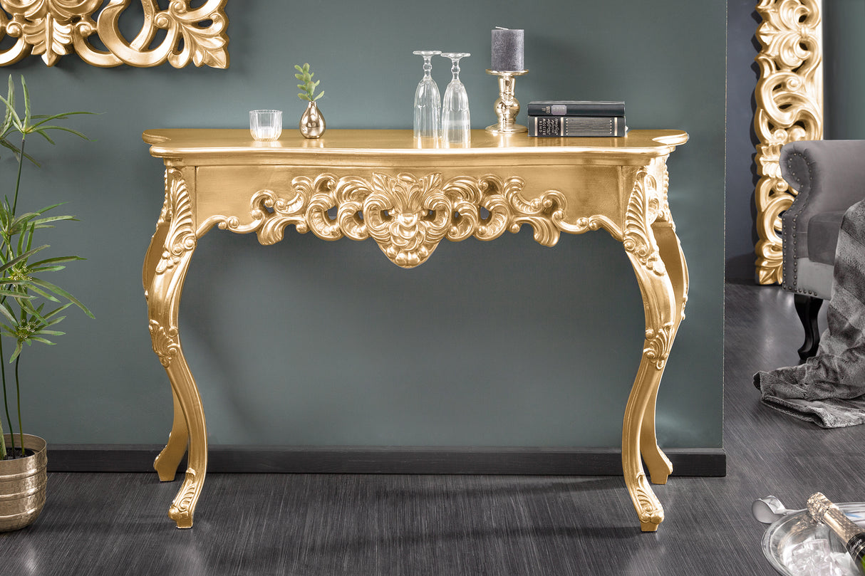 Konsole VENICE BAROCK 110cm gold