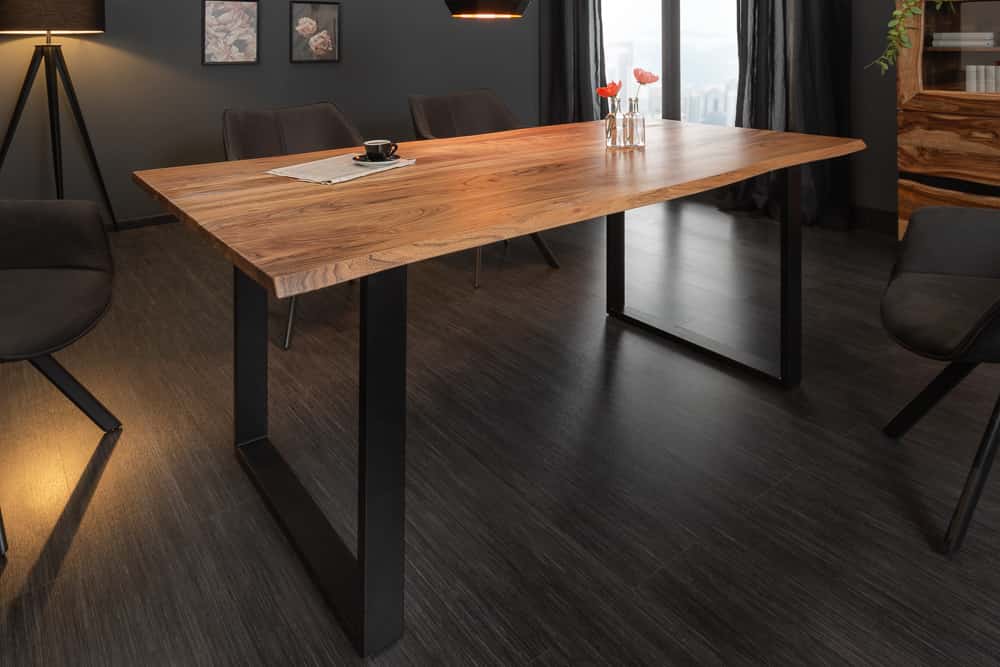 Dining table MAMMUT 180cm 26mm wild acacia wood