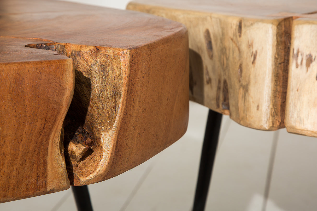 Coffee table GOA 60cm massive acacia wood