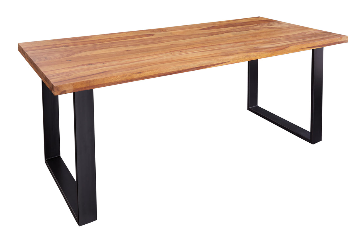 Dining table IRON CRAFT 160cm natural sheesham wood