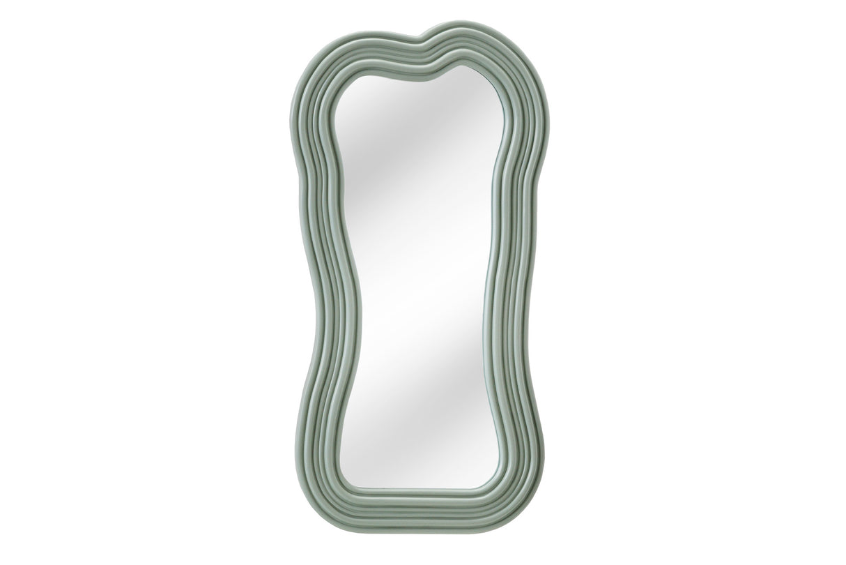 Wall mirror ALICE II 100cm sage green