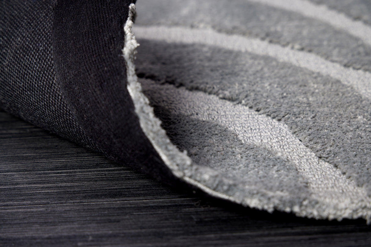Teppich WAVE 170x240cm grau