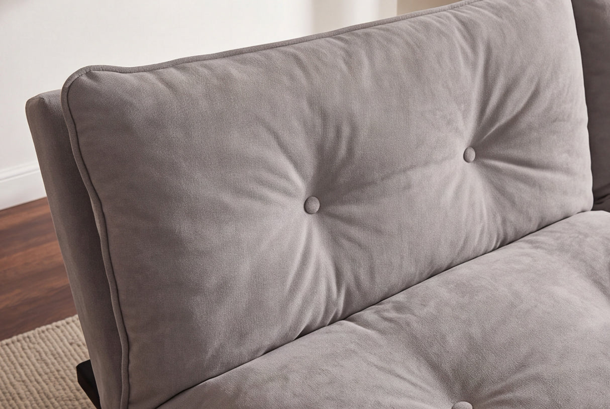 Schlafsofa COCOONING 190 cm 3-Sitzer Chenille beige
