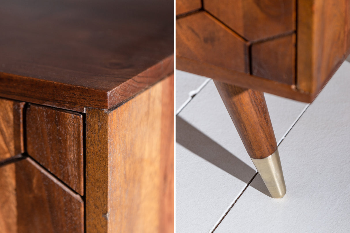 Barschrank MYSTIC LIVING 75cm Akazienholz