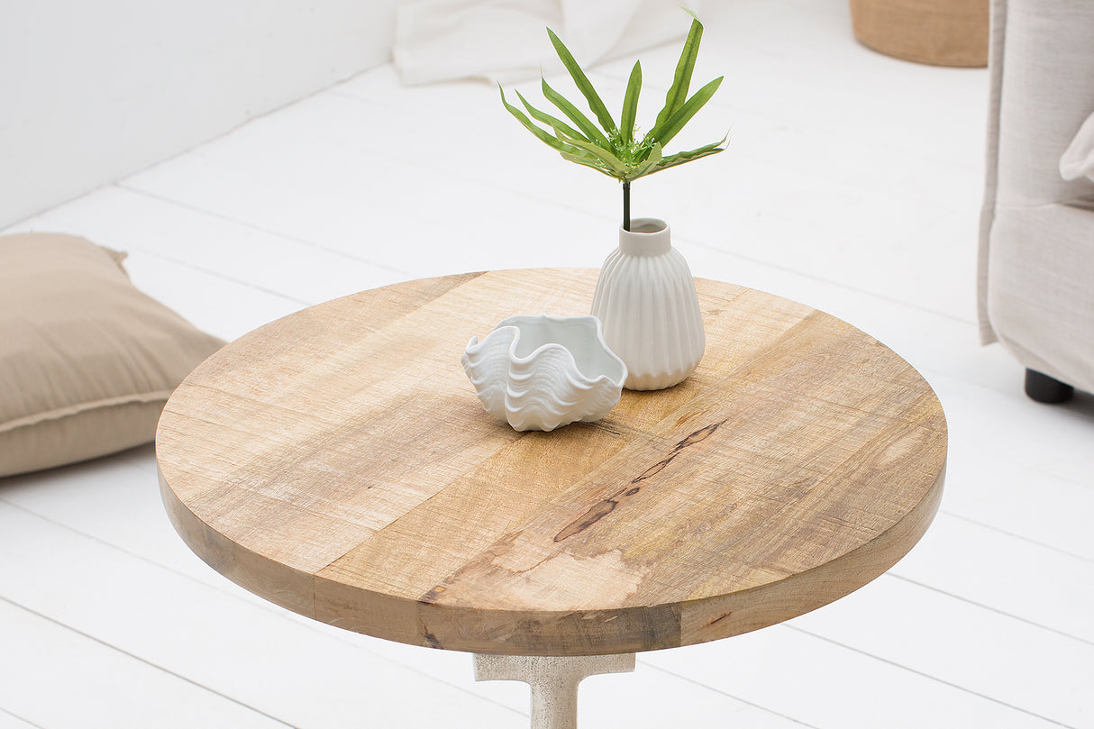 Side table ANCHOR 50cm mango wood