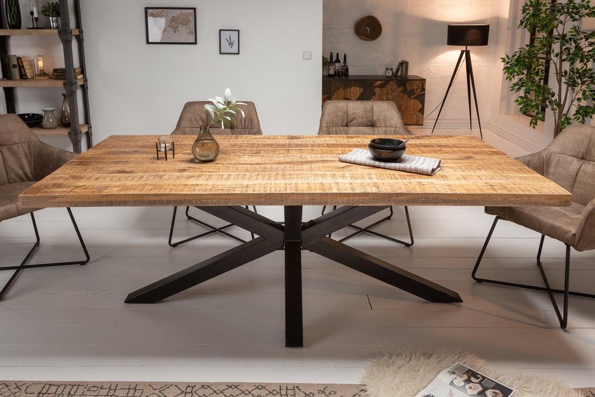 Dining table GALAXIE 180cm mango wood natural