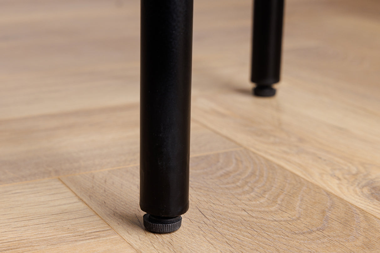 Highboard VOODOO 120cm mango wood brown black white