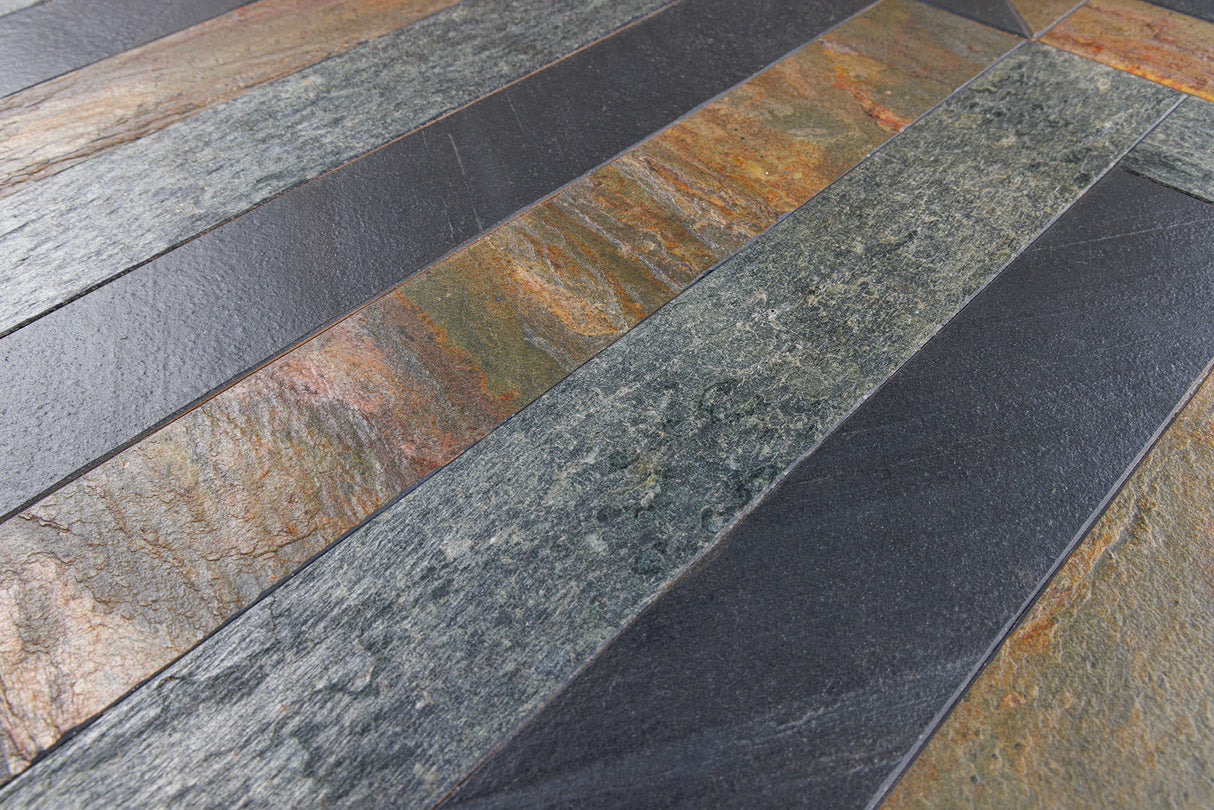 Esstisch MOUNTAIN SOUL Ø 140cm rund natur mehrfarbig Steinoptik